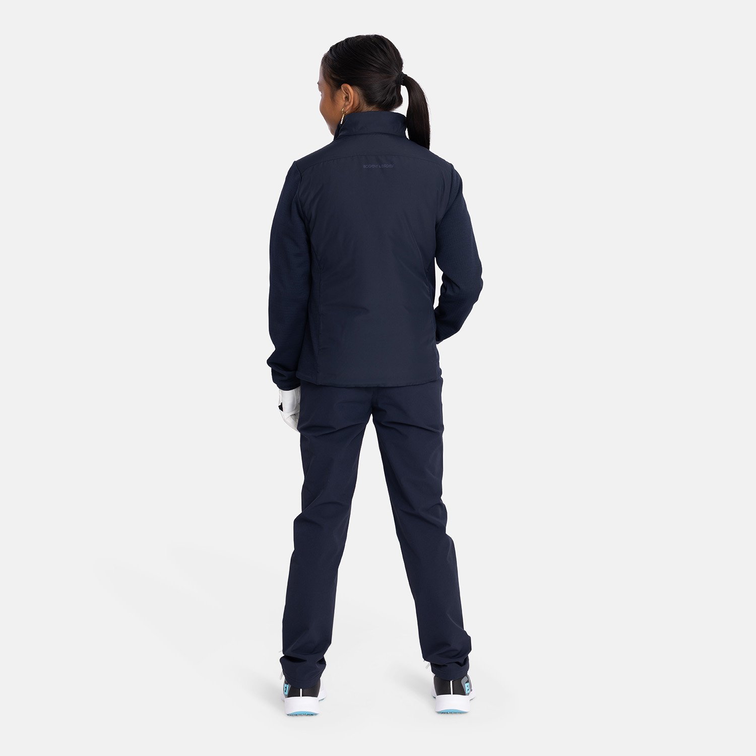 Jr Tech Hybrid Jacket Blå Bogeys & Birdies Jr Tech Hybrid Jacket Blå Bogeys & Birdies