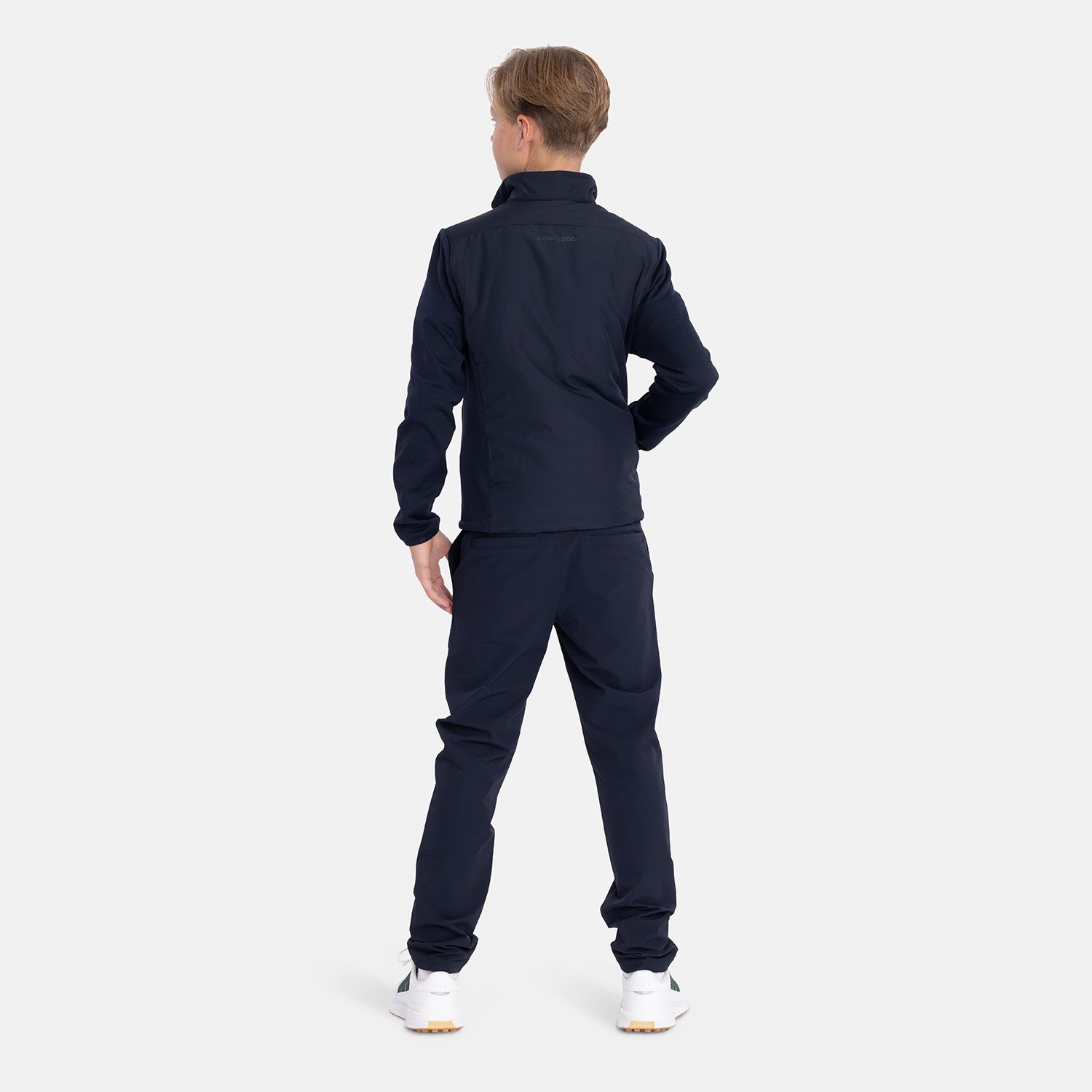 Jr Tech Hybrid Jacket Blå Bogeys & Birdies Jr Tech Hybrid Jacket Blå Bogeys & Birdies