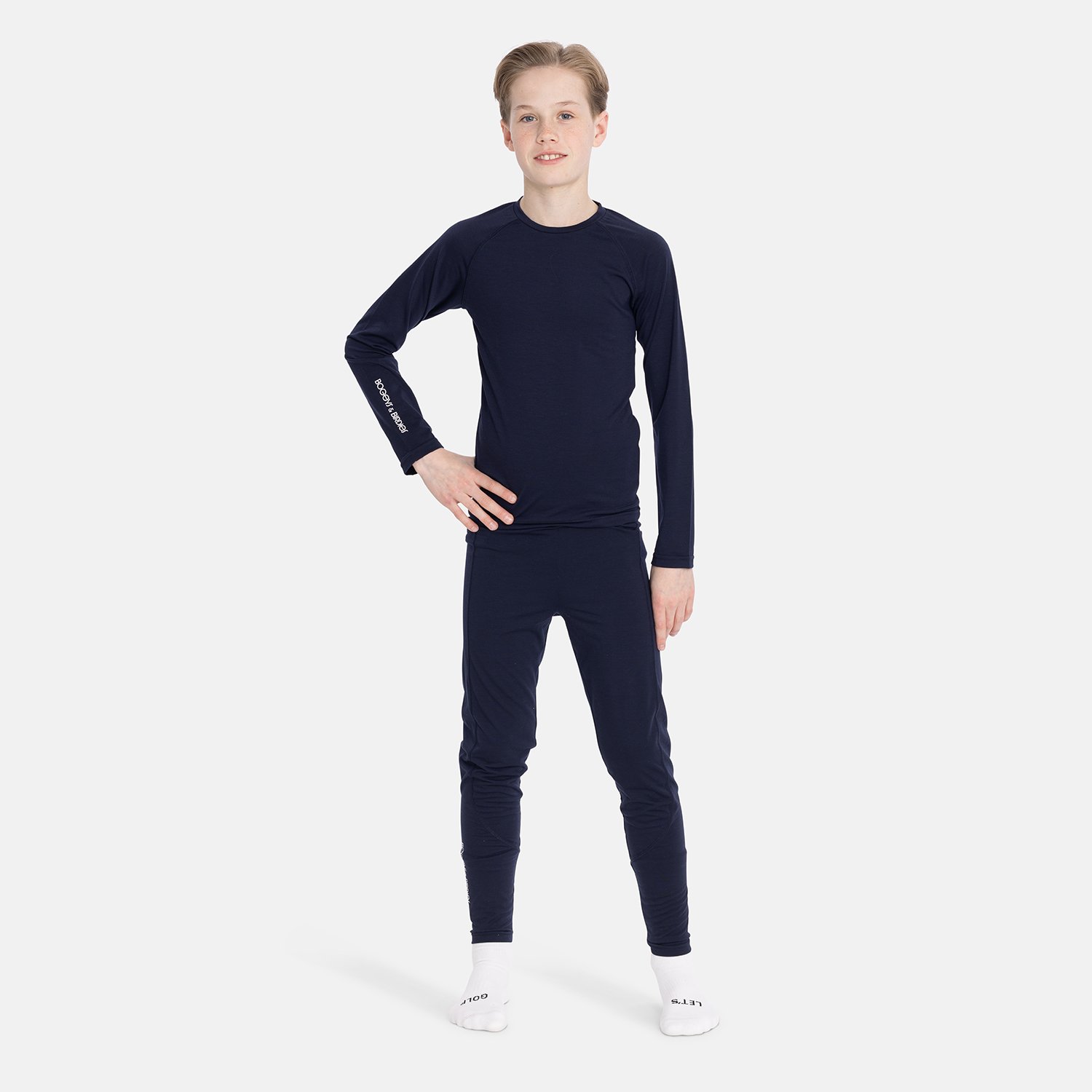 Jr Baselayer Set Blue Bogeys & Birdies