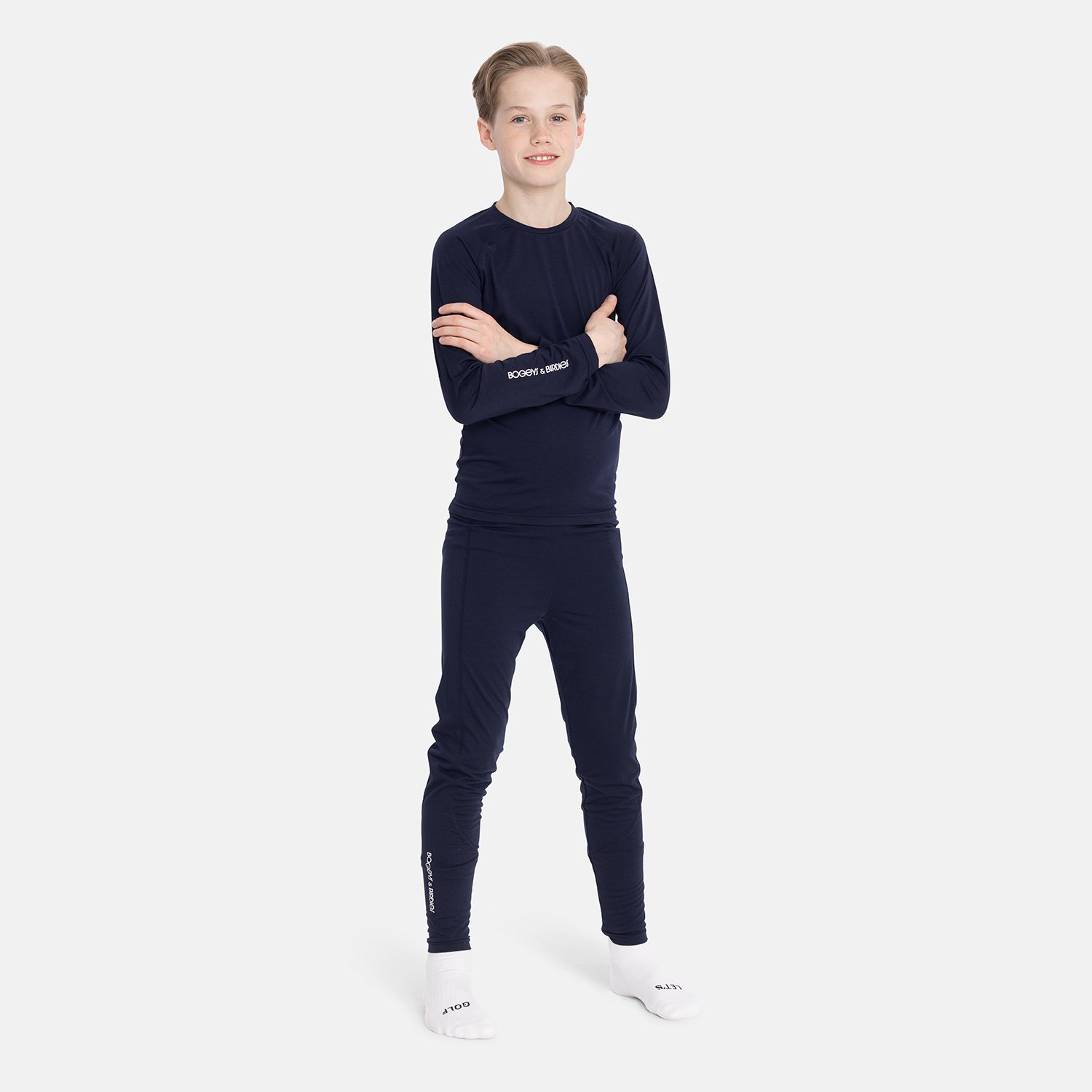 Jr Baselayer Set Blue Bogeys & Birdies
