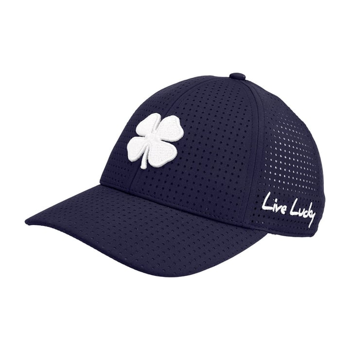 Perf Blue White Black Clover