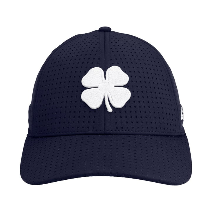 Perf Blue White Black Clover Perf Blue White Black Clover