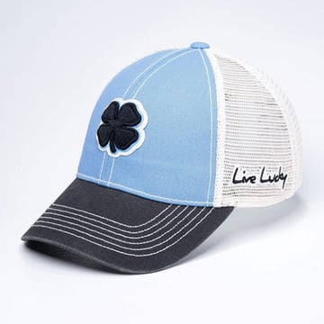 Two Tone Vintage Black Black Clover