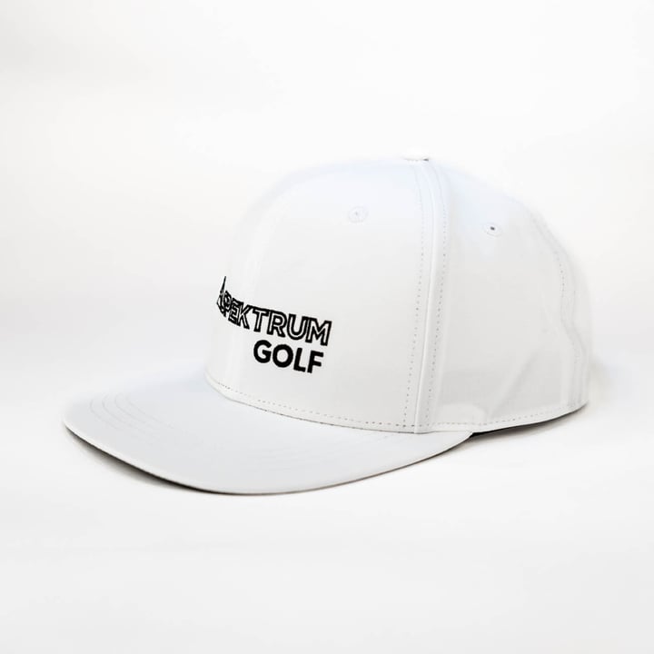 Technical Golf Cap Vit Spektrum