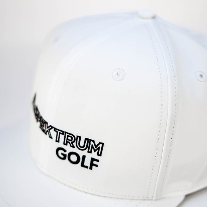 Technical Golf Cap Vit Spektrum