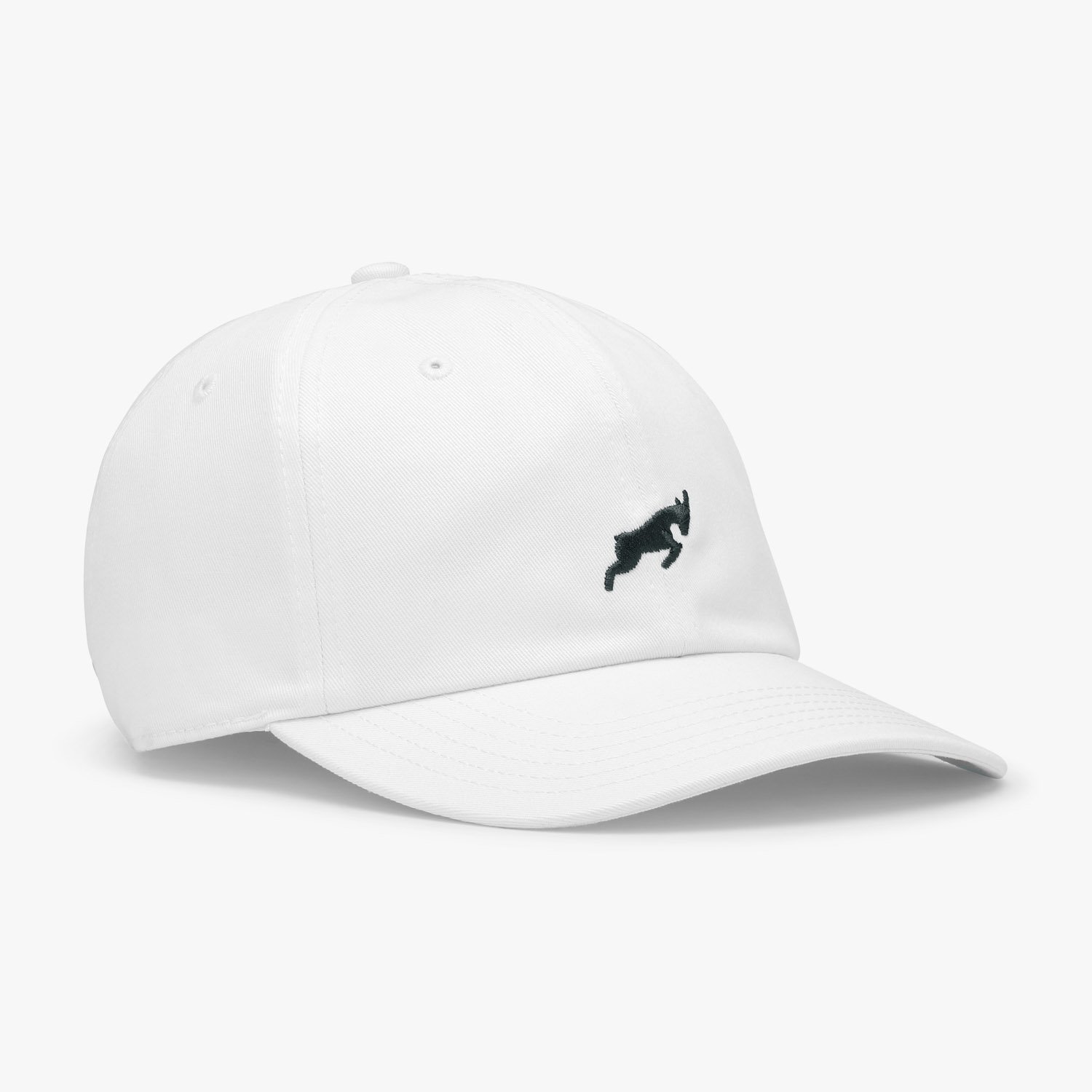 Cotton Dad Cap Weiß Goatlane