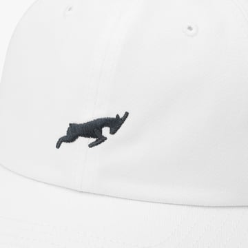 Cotton Dad Cap Weiß Goatlane
