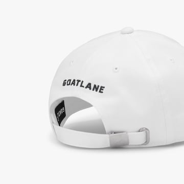 Cotton Dad Cap Weiß Goatlane