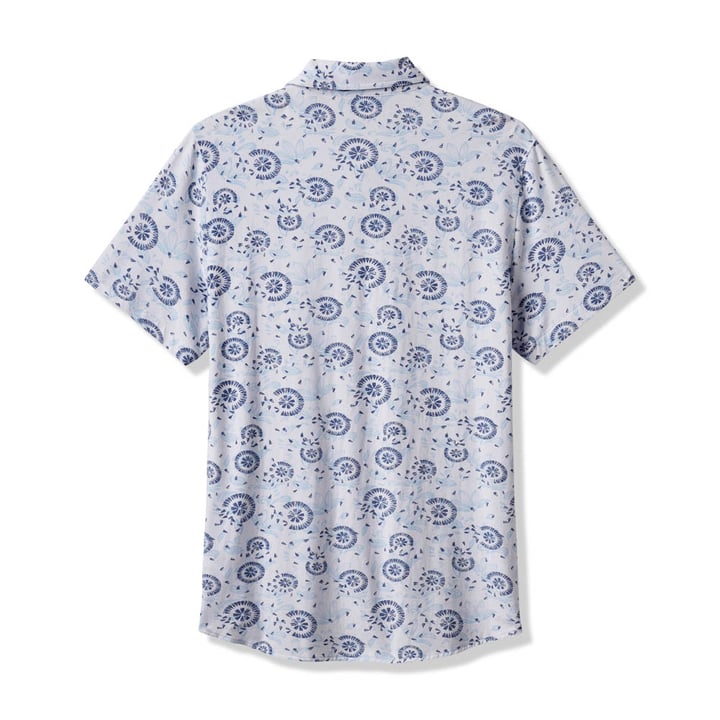 Flourish Button Up Vit Travis Mathew Flourish Button Up Vit Travis Mathew