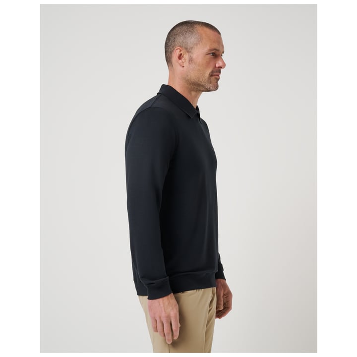 Amenities Collar Cre Svart Travis Mathew Amenities Collar Cre Svart Travis Mathew