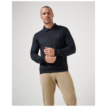 Amenities Collar Cre Svart Travis Mathew Amenities Collar Cre Svart Travis Mathew