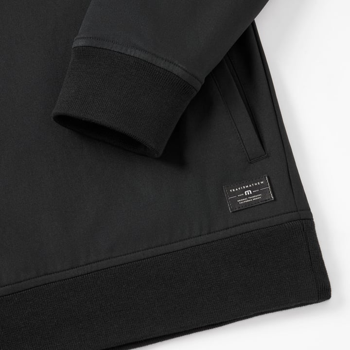 Highway M 1/4 Zip Svart Travis Mathew