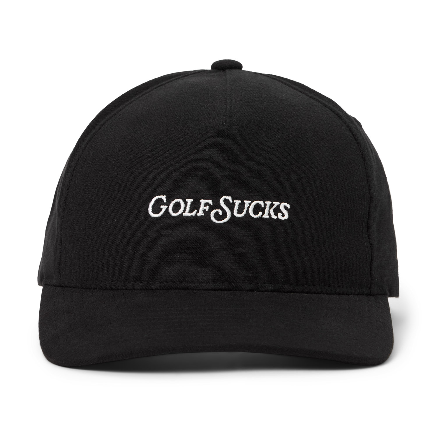 Golf Sucks Hat Schwarz