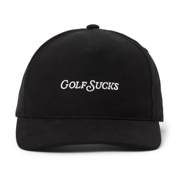 Golf Sucks Hat Svart Travis Mathew