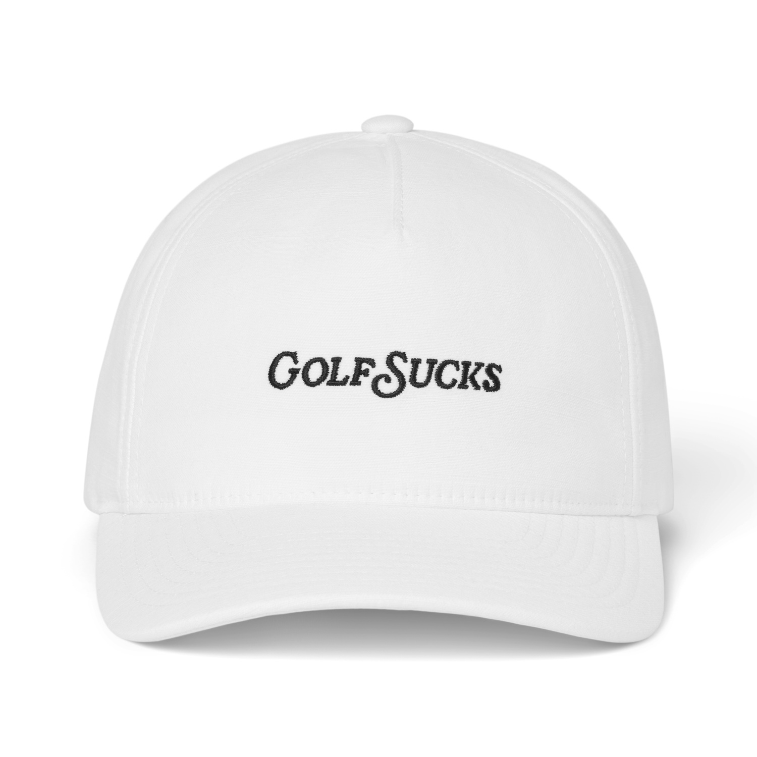 Golf Sucks Hat Weiß