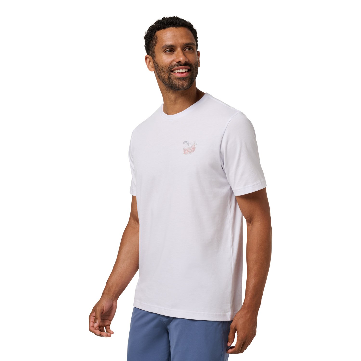 Founding Member Tee White Travis Mathew