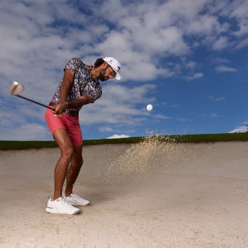 Featherweight Fairway Fit Polo Black Travis Mathew