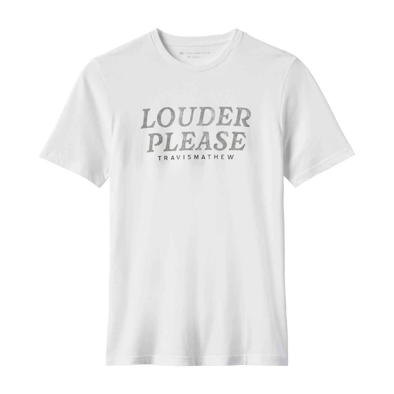 Louder Please Tee Hvid Travis Mathew