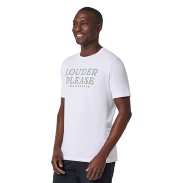 Louder Please Tee Hvid Travis Mathew