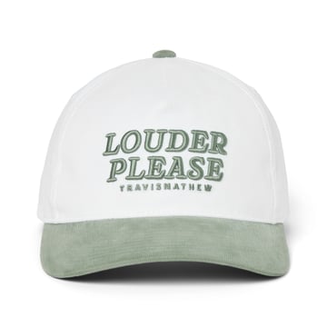 Louder Please Hat Weiß Travis Mathew