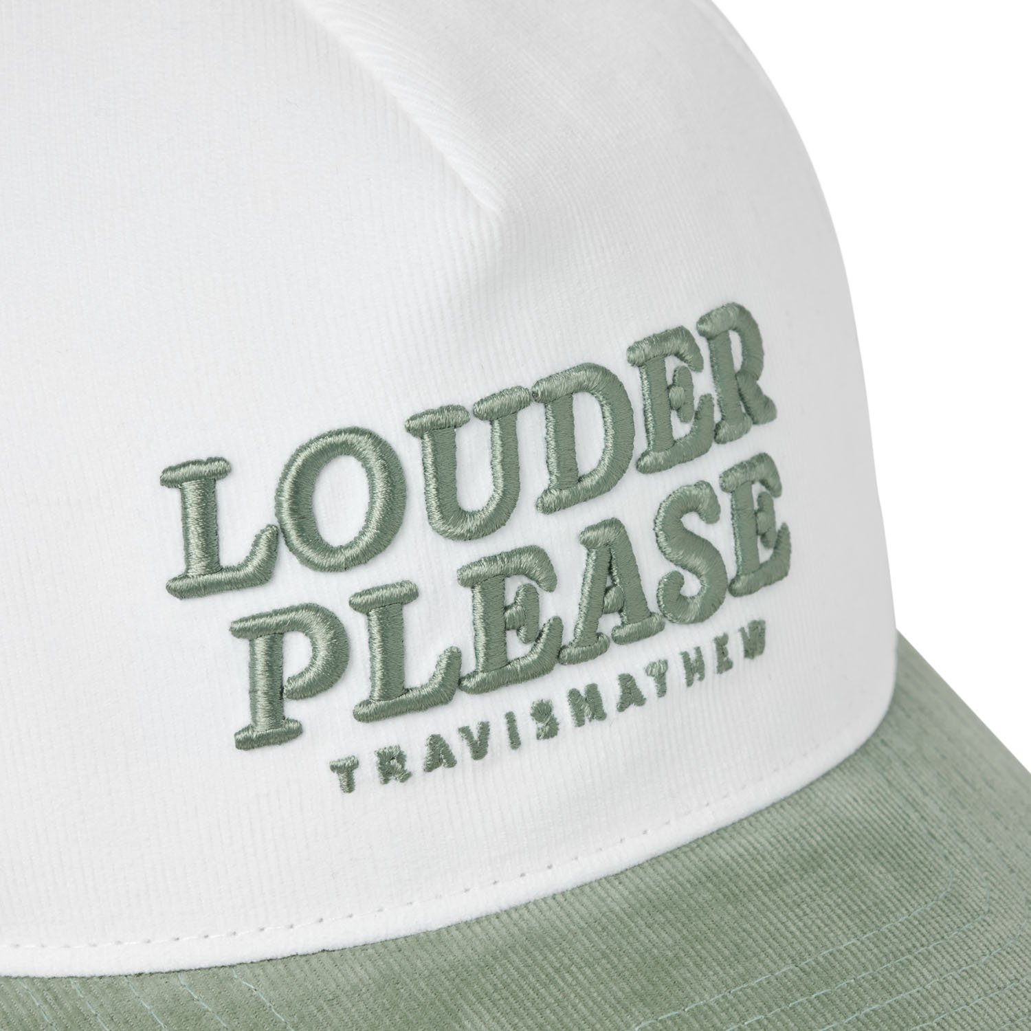 Louder Please Hat Weiß Travis Mathew