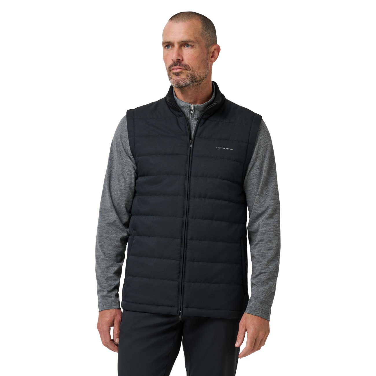 Point Of Sail Vest Svart Travis Mathew Point Of Sail Vest Svart Travis Mathew