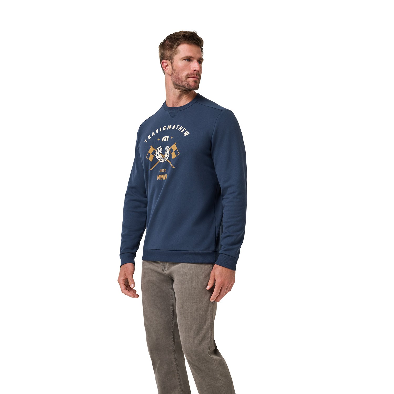 Tm Varsity Club Crew Travis Mathew