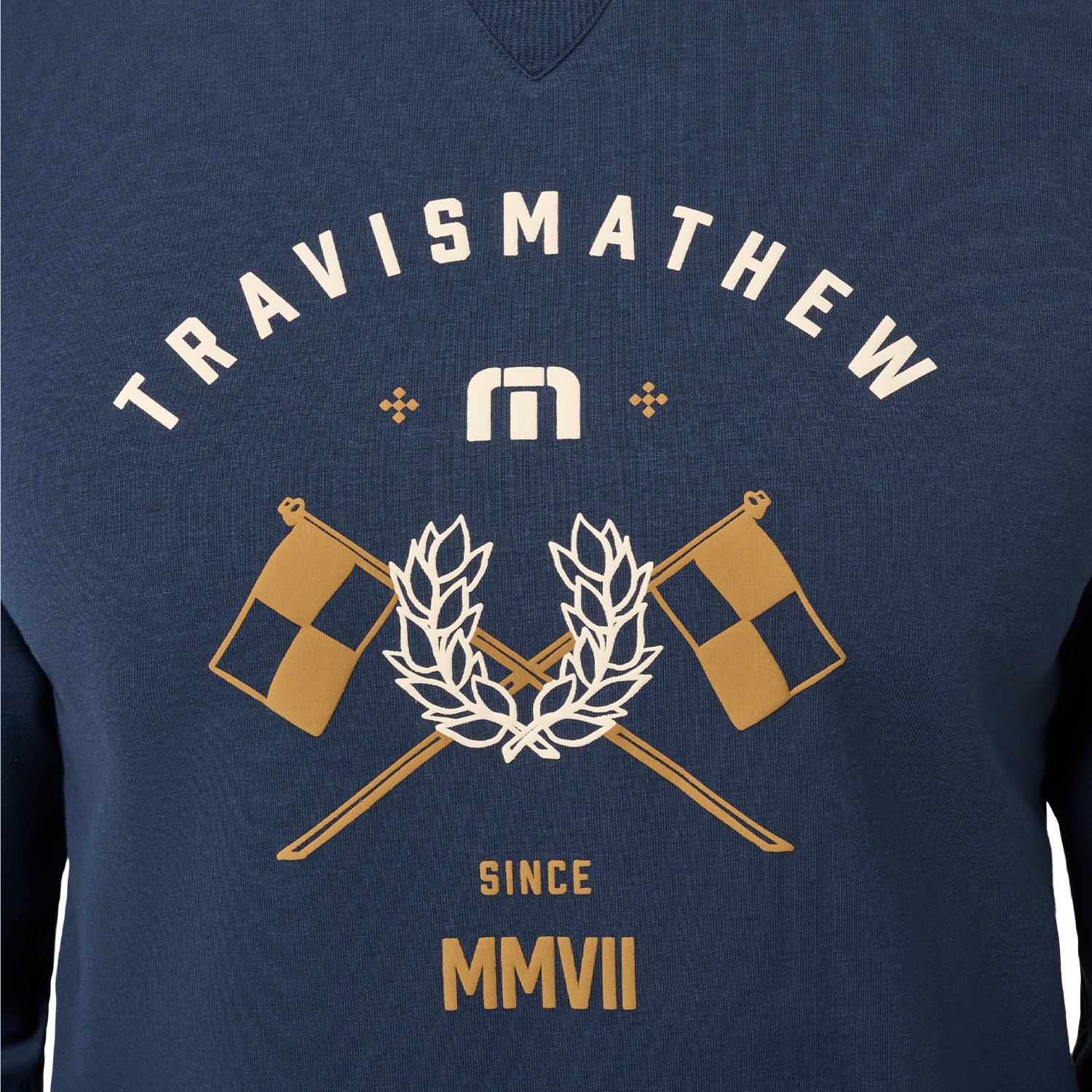 Tm Varsity Club Crew Travis Mathew