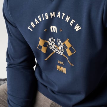 Tm Varsity Club Crew Travis Mathew