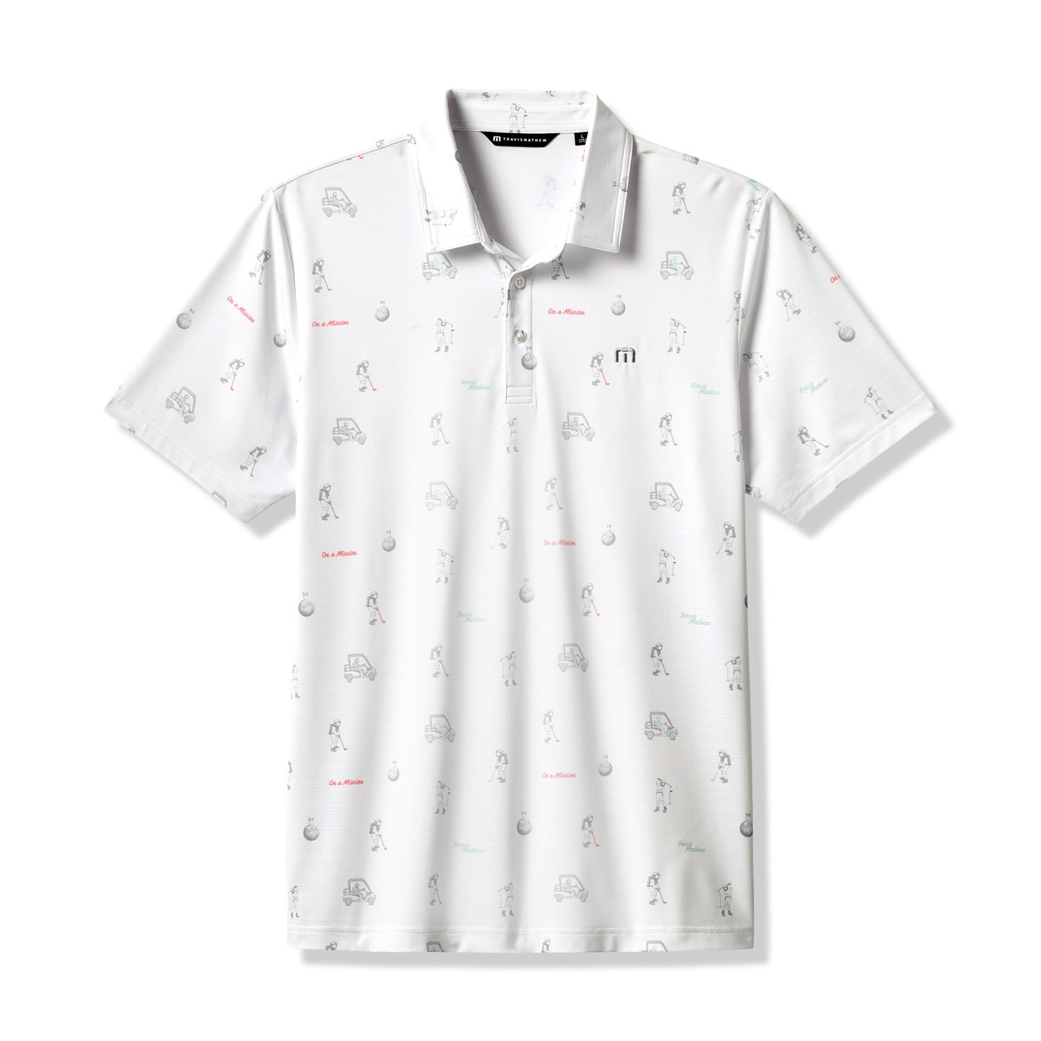 On A Mission Polo Vit Travis Mathew