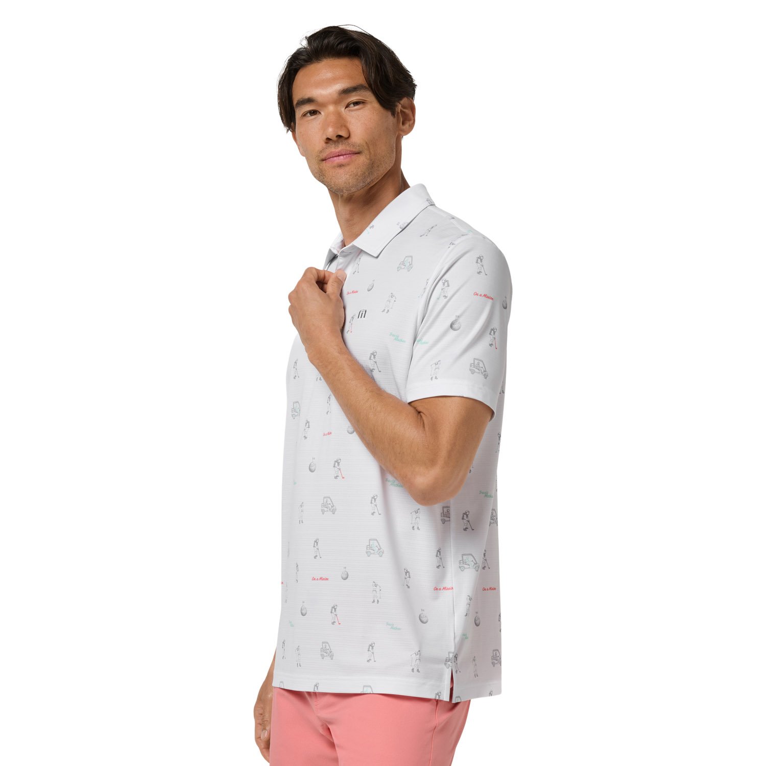 On A Mission Polo Vit Travis Mathew