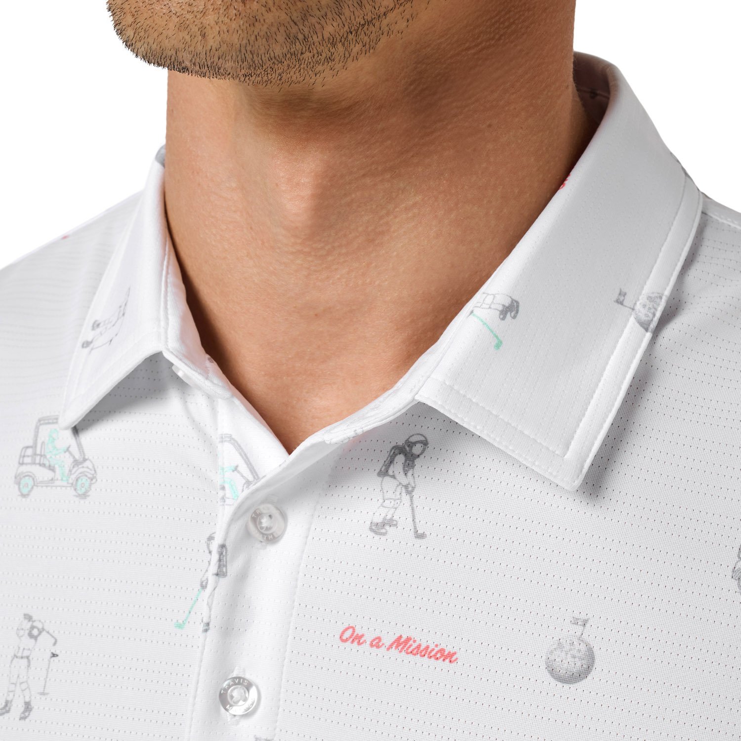 On A Mission Polo Vit Travis Mathew