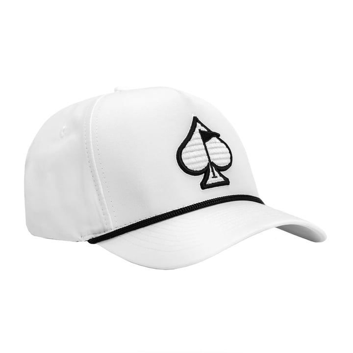 Fairway Wave&Spade Rope Hat White Pins & Aces
