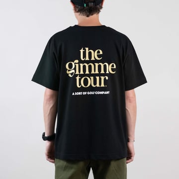 T-Shirt Masters Logo Black The Gimme Tour