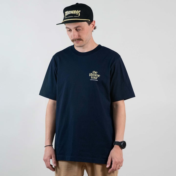 T-Shirt Hoffa´s Leveling Service Blau The Gimme Tour