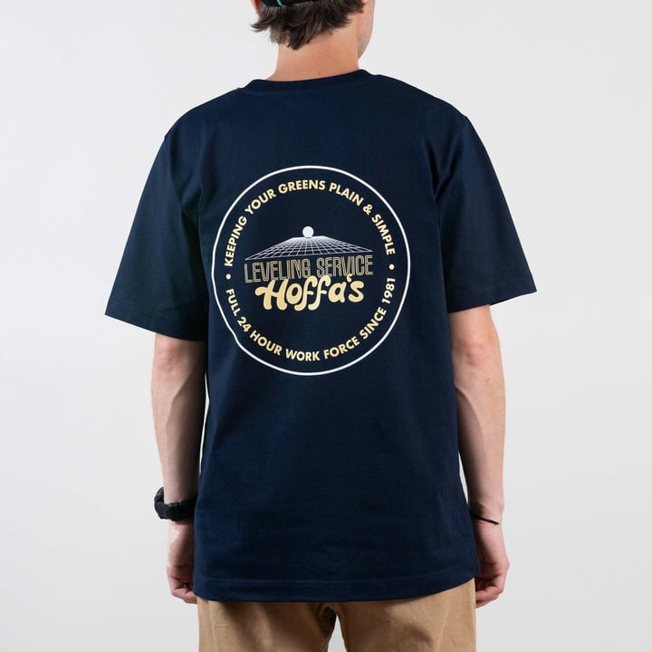 T-Shirt Hoffa´s Leveling Service Blau The Gimme Tour