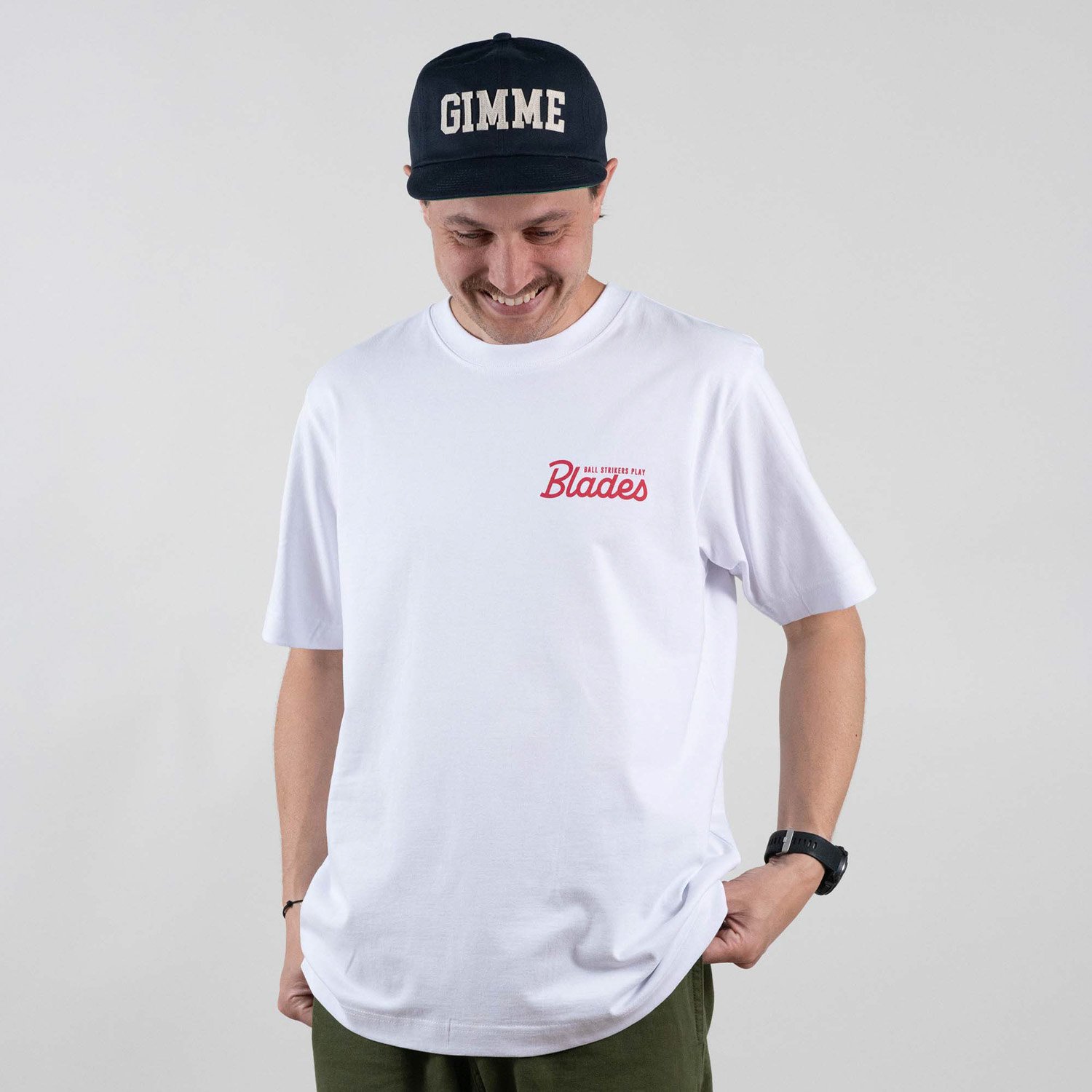 T-Shirt Play Blades Vit The Gimme Tour T-Shirt Play Blades Vit The Gimme Tour