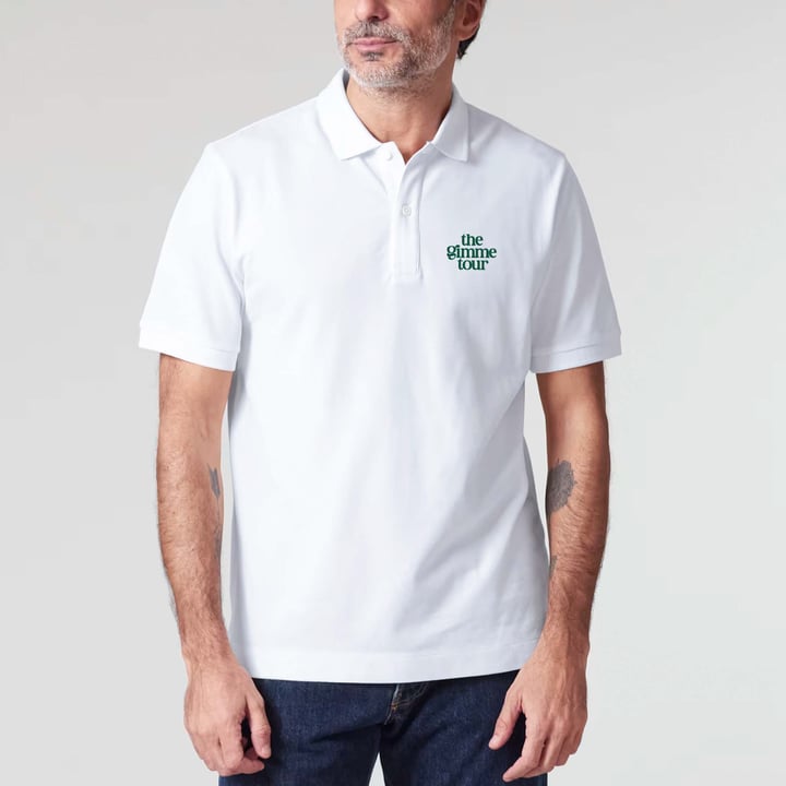 Classic Logo Embroided Weiß The Gimme Tour