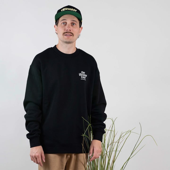 Crew Open -95 Black The Gimme Tour