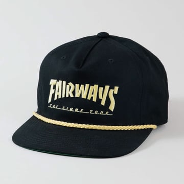 Fairways Deadstock Svart The Gimme Tour