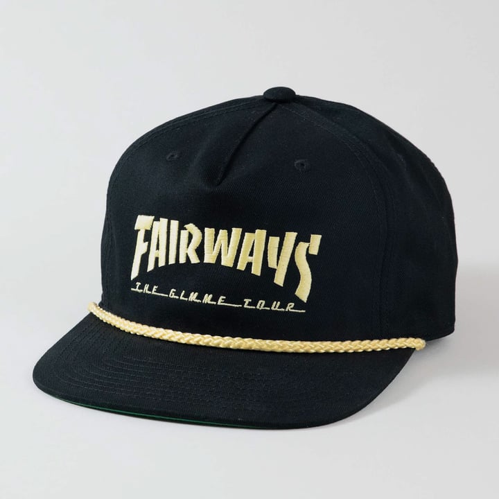 Fairways Deadstock Svart The Gimme Tour