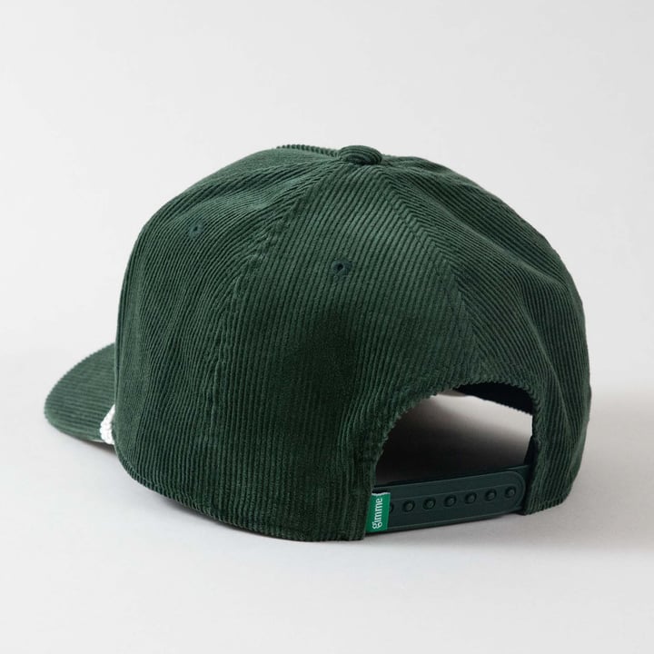 The Gimme Tour Cord Snapback Grön The Gimme Tour