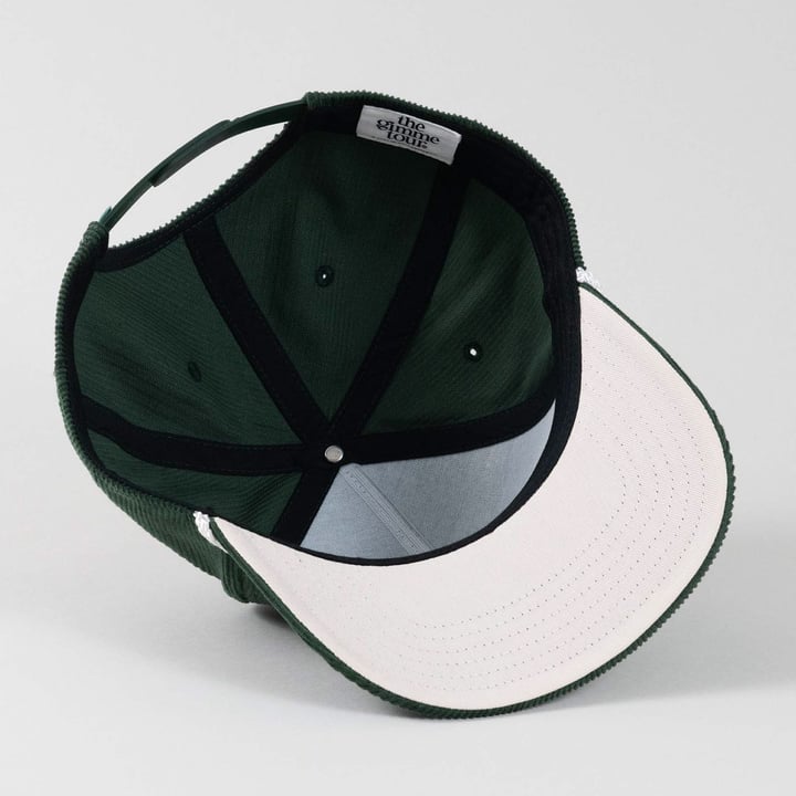 The Gimme Tour Cord Snapback Grön The Gimme Tour