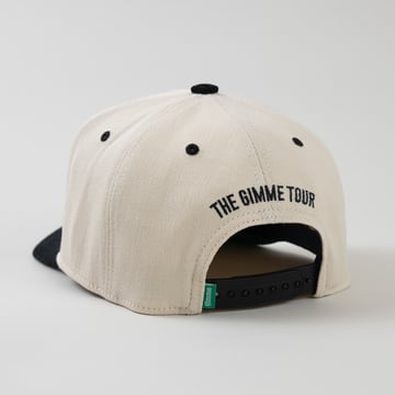 Cap Play Plades Hvit The Gimme Tour