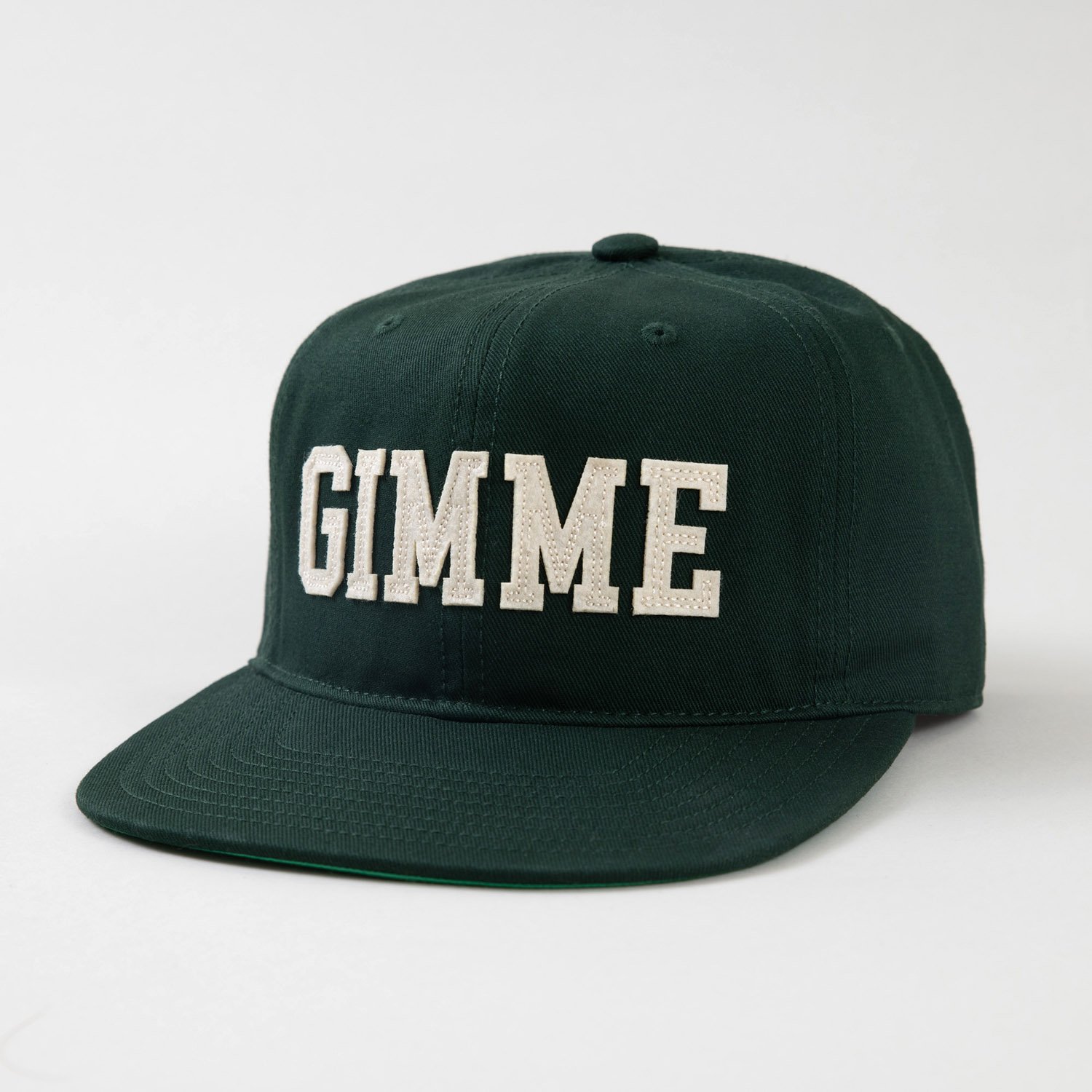 Cap Felt Vintage Fit Grønn