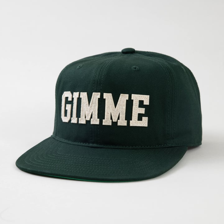 Cap Felt Vintage Fit Grønn The Gimme Tour