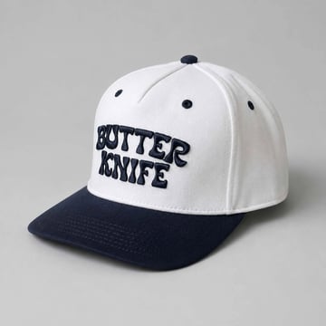 Cap Butter Knife Snapback Hvit The Gimme Tour