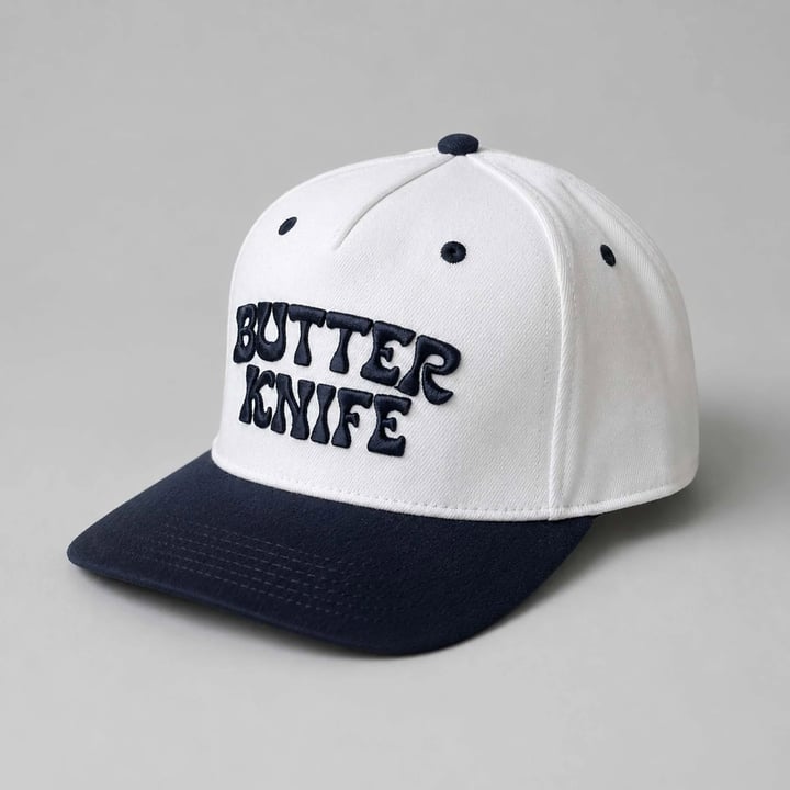 Cap Butter Knife Snapback Hvit The Gimme Tour