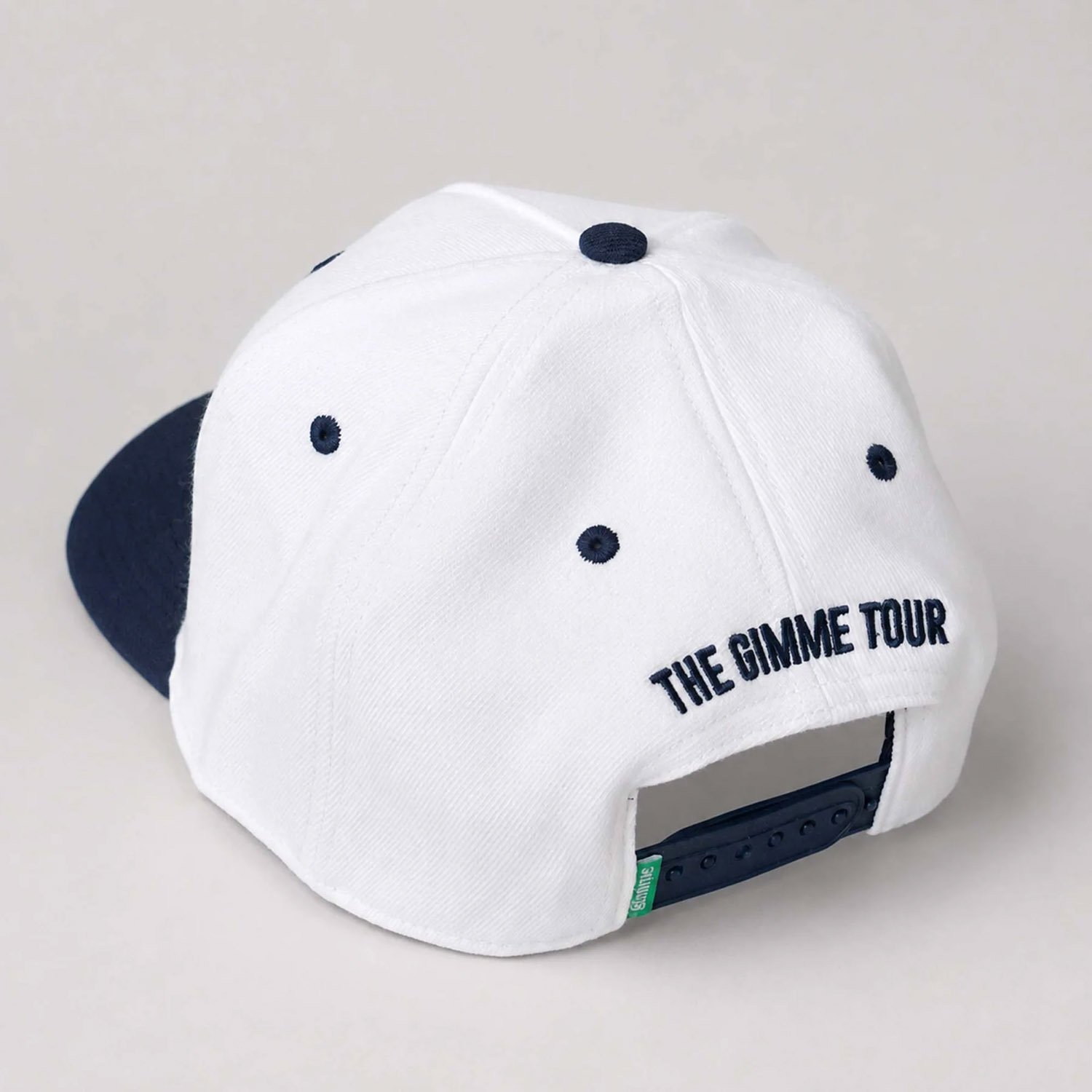 Cap Butter Knife Snapback Hvit The Gimme Tour Cap Butter Knife Snapback Hvit The Gimme Tour