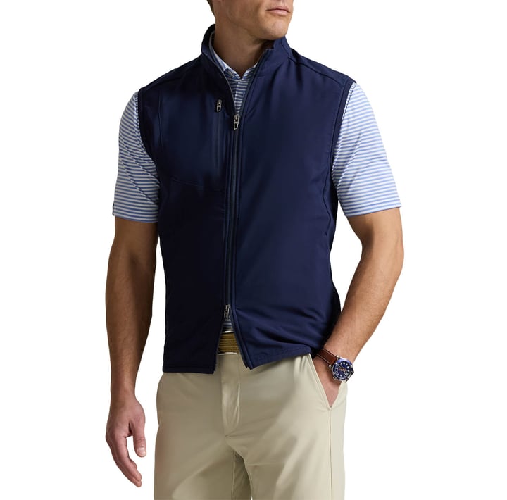 Knit Full Zip Vest Tech Terry Ralph Lauren Knit Full Zip Vest Tech Terry Ralph Lauren